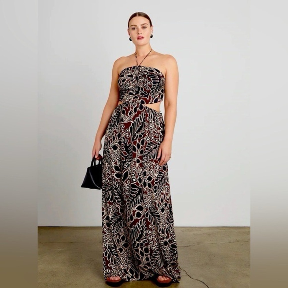 Who What Wear Collection | Halter Maxi Dress